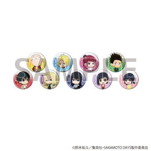 『SAKAMOTO DAYS』缶バッジ04/春私服ver. BOX(全9種)(ミニキャライラスト)